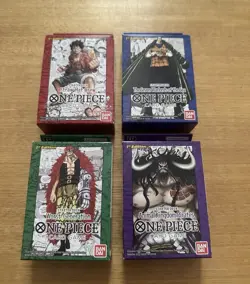 One Piece Card Game Super Pre-Release Decks ST01-ST04 1st Edition - Image 1