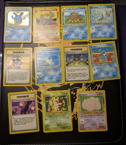 Neo Destiny Pokemon Card Lot LP Common and Uncommon 11 Cards, 1 holo NM/ LP - Image 1
