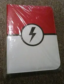 Pokemon Binder w/ Zipper Fit 400 Trading Cards with 50 Removable Sleeves. New - Image 1