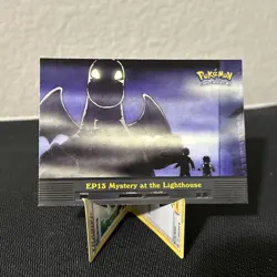 EP13 Mystery at the Lighthouse - TV Animation Edition - Pokemon Topps Card - Image 2