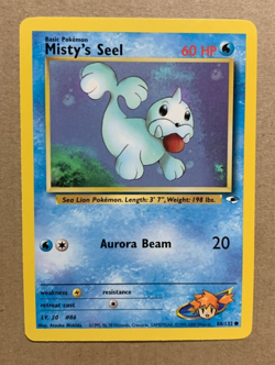 Misty's Seel 88/132 Gym Heroes - Common Pokemon Card - NM/Mint - Image 1