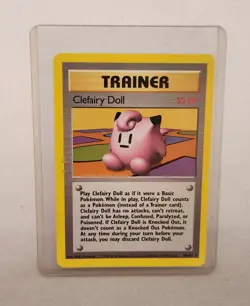 Clefairy Doll 070/102 Base Set Regular Trainer Card - Image 1