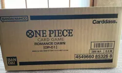 1 Case 12 Box Romance Dawn OP-01 One Piece Card Game Japanese Factory Sealed - Image 1
