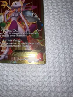 Pokemon Mewtwo EX TCG Full Art Holo Rare Card Breakthrough-Secret 164/162 - Image 5