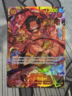 GOL D. ROGER - One Piece TCG OP09-118 - SEC Secret Rare Emperors One Piece Cards - Image 1