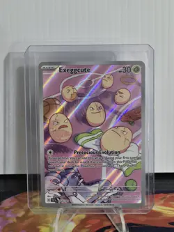 Pokemon TCG Exeggcute 192/191 Surging Sparks Illustration Rare Card NM Condition - Image 1