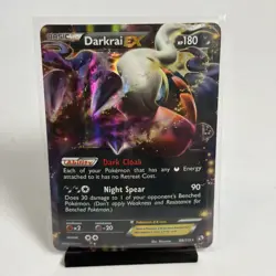 Darkrai EX Ultra Rare Legendary Treasures 88/113 NM Pokemon Card - Image 1