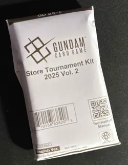 Gundam Card Game Store Tournament Kit 2025 Vol 2 English SEALED - Image 1