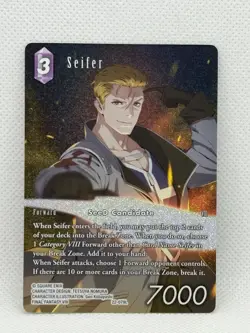 Seifer - Full Art - NM-M 22-079L - Final Fantasy Card Game -FFTCG - NM - Image 1