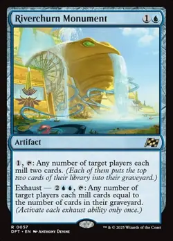 1x Riverchurn Monument NM Eng MTG - Aetherdrift - Image 1