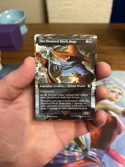 The Destined Black Mage (Borderless) Commander: Final Fantasy Regular - Image 1