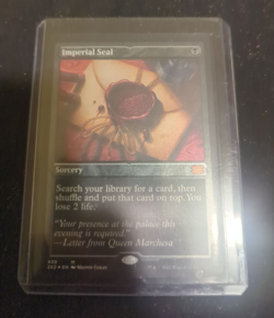 Magic the Gathering - Double Masters 2022 - Imperial Seal - Foil Etched - NM/M - Image 1