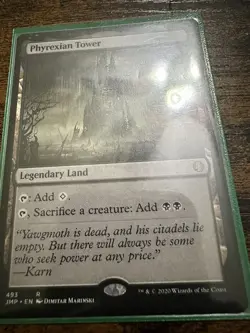 1x Phyrexian Tower - Jumpstart - NM - MTG - Image 1