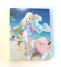 Pokemon Lillie Clefairy Card Collection File Binder Only NEW SEALED - Image 1