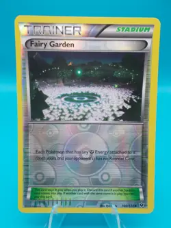 Fairy Garden 100/124 Fates Collide Pokemon TCG Reverse Holo Lightly Played - Image 1