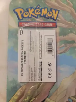 Team Rocket’s Tyranitar Pokemon Center Exclusive Promo (Sealed) - Image 2