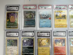 10 PSA CGC Graded Pokemon Lot Umbreon Charizard McDonald’s Pikachu ETB Promo UPC - Image 2