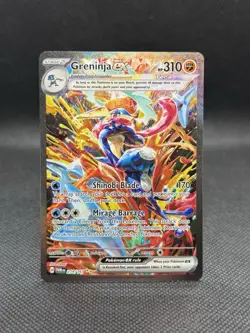 Pokemon Greninja EX TCG Sir 214/167 Scarlet & Violet Twilight Masquerade NM - Image 1
