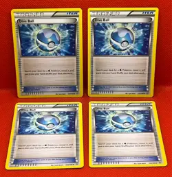Pokemon TCG Dive Ball 125/160 Primal Clash x4 Non Holo - Image 1