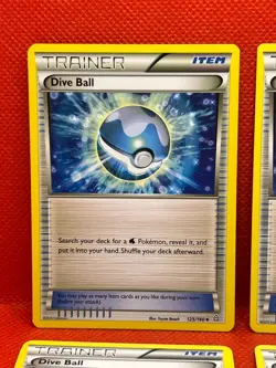 Pokemon TCG Dive Ball 125/160 Primal Clash x4 Non Holo - Image 2
