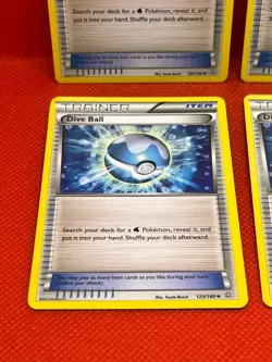 Pokemon TCG Dive Ball 125/160 Primal Clash x4 Non Holo - Image 4