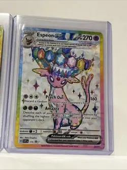 Pokemon TCG Umbreon Ex Espeon Ex Svp 175 176 Promo Pair NM Prismatic Evolution - Image 3