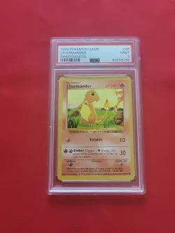Pokemon: Charmander Shadowless #46/102 Base Set 1999 - PSA 9 MINT - B47 - Image 1