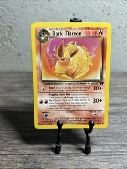 Dark Flareon 35/82 Team Rocket Regular Uncommon-Pokemon TCG-Fast Shipping-NM! - Image 1