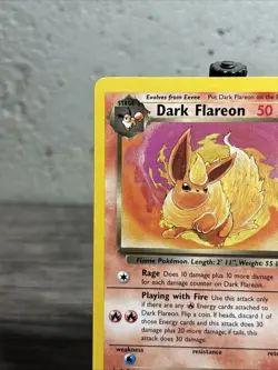 Dark Flareon 35/82 Team Rocket Regular Uncommon-Pokemon TCG-Fast Shipping-NM! - Image 2