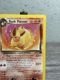 Dark Flareon 35/82 Team Rocket Regular Uncommon-Pokemon TCG-Fast Shipping-NM! - Image 3