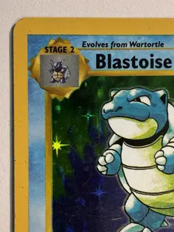 1999 Pokemon TCG Blastoise Base Set Holo Unlimited Shadowless 2/102 RARE! - Image 3