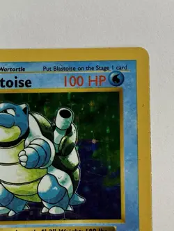 1999 Pokemon TCG Blastoise Base Set Holo Unlimited Shadowless 2/102 RARE! - Image 4