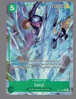 2025 One Piece Legacy of the Master Sanji OP13-027 Card - Image 1
