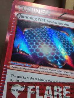 HP Jamming Net Team Flare Hyper Gear (98/119) XY: Phantom Forces Pokemon Card - Image 4