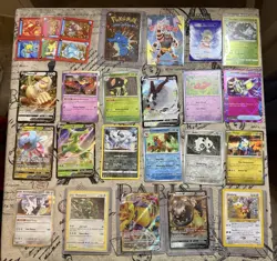NEAR MINT Pokemon Assorted Card Lot Pokedex Sticker - Image 1