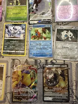 NEAR MINT Pokemon Assorted Card Lot Pokedex Sticker - Image 4