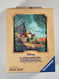 Disney Lorcana TCG Deck Box - Robin Hood Into the Inklands 80 Card Holder - Image 1