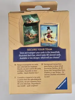 Disney Lorcana TCG Deck Box - Robin Hood Into the Inklands 80 Card Holder - Image 2