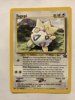 Togepi # 30 - Black Star Promo Pokemon Card - Image 1