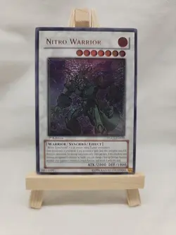 Nitro Warrior Ultimate Rare Yugioh Card TDGS-EN039 (Raw No Grade) - Image 1