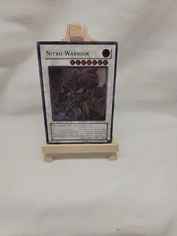 Nitro Warrior Ultimate Rare Yugioh Card TDGS-EN039 (Raw No Grade) - Image 4