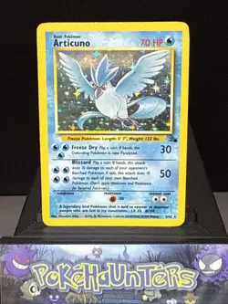 Pokemon Card Articuno 2/62 Holo Rare Fossil Set 1999 WOTC Played 2 - Image 1