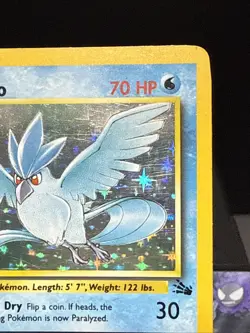 Pokemon Card Articuno 2/62 Holo Rare Fossil Set 1999 WOTC Played 2 - Image 3