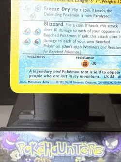 Pokemon Card Articuno 2/62 Holo Rare Fossil Set 1999 WOTC Played 2 - Image 5