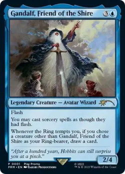 Gandalf, Friend of the Shire - Near Mint MTG Promos: Play - Image 1