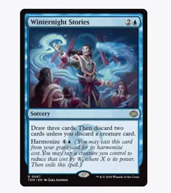 Winternight Stories - Tarkir: Dragonstorm (TDM) - MTG Rare #67 | Regular Card - Image 1