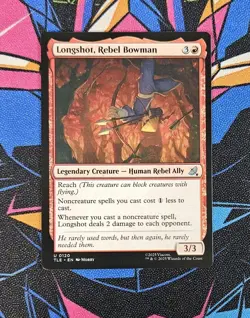 Longshot, Rebel Bowman NM Regular MTG Avatar: The Last Airbender Unplayed Magic - Image 1