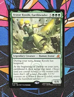 Avatar Kyoshi, Earthbender NM Regular MTG Avatar TLE Unplayed Magic Gathering - Image 1