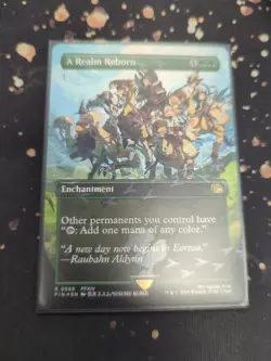 A Realm Reborn (Borderless) (Chocobo Track Foil) Final Fantasy Foil - Image 1