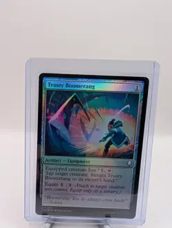 Trusty Boomerang [Foil] #260 Magic Avatar: The Last Airbender - Image 1
